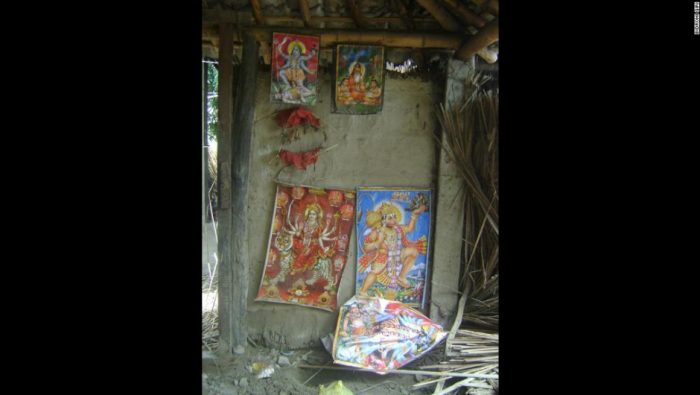 Imagen del templo donde tuvo lugar el ritual.