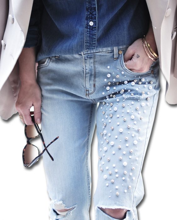 jeans-with-pearls